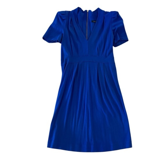 French Connection Dresses & Skirts - French Connection cobalt blue dress. EUC. Size‎ Small. Gold back zipper